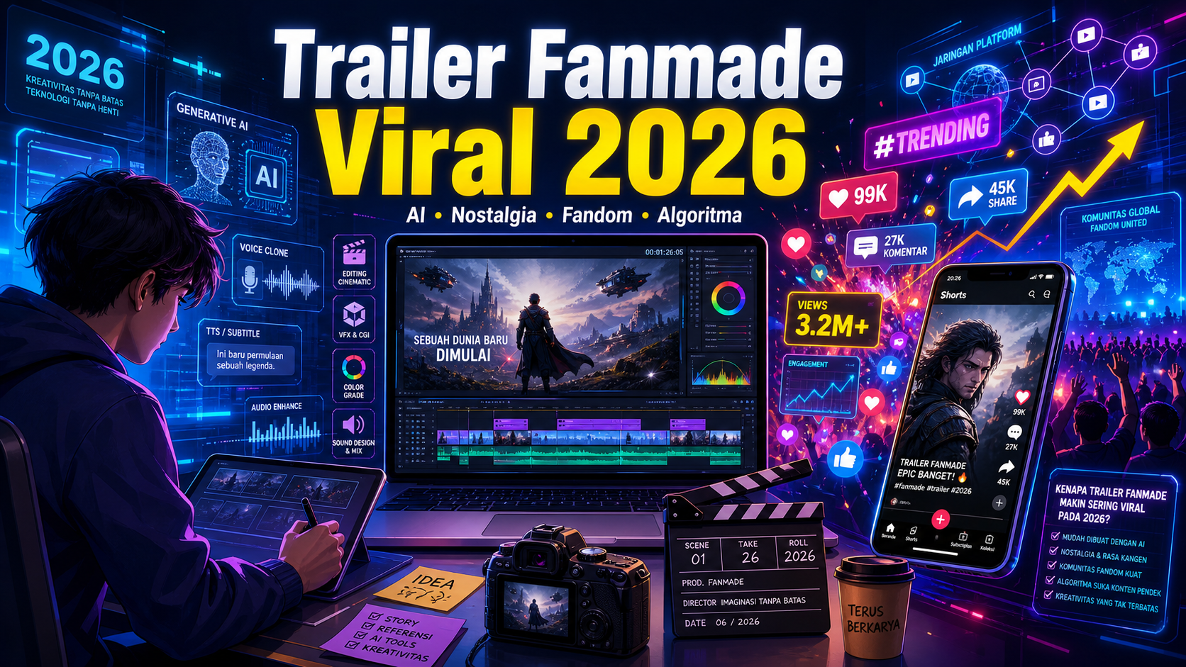 Kenapa Trailer Fanmade Makin Sering Viral pada 2026 - trailer