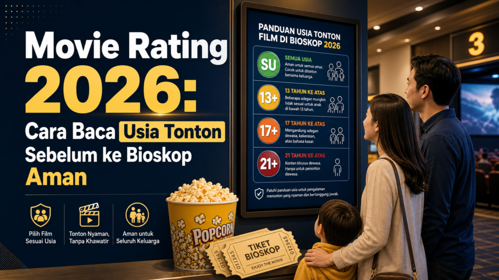 movie - Movie Rating 2026: Cara Baca Usia Tonton Sebelum ke Bioskop Aman