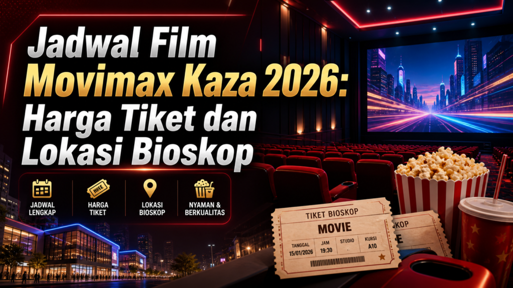 movimax - Jadwal Film Movimax Kaza 2026: Harga Tiket dan Lokasi Bioskop
