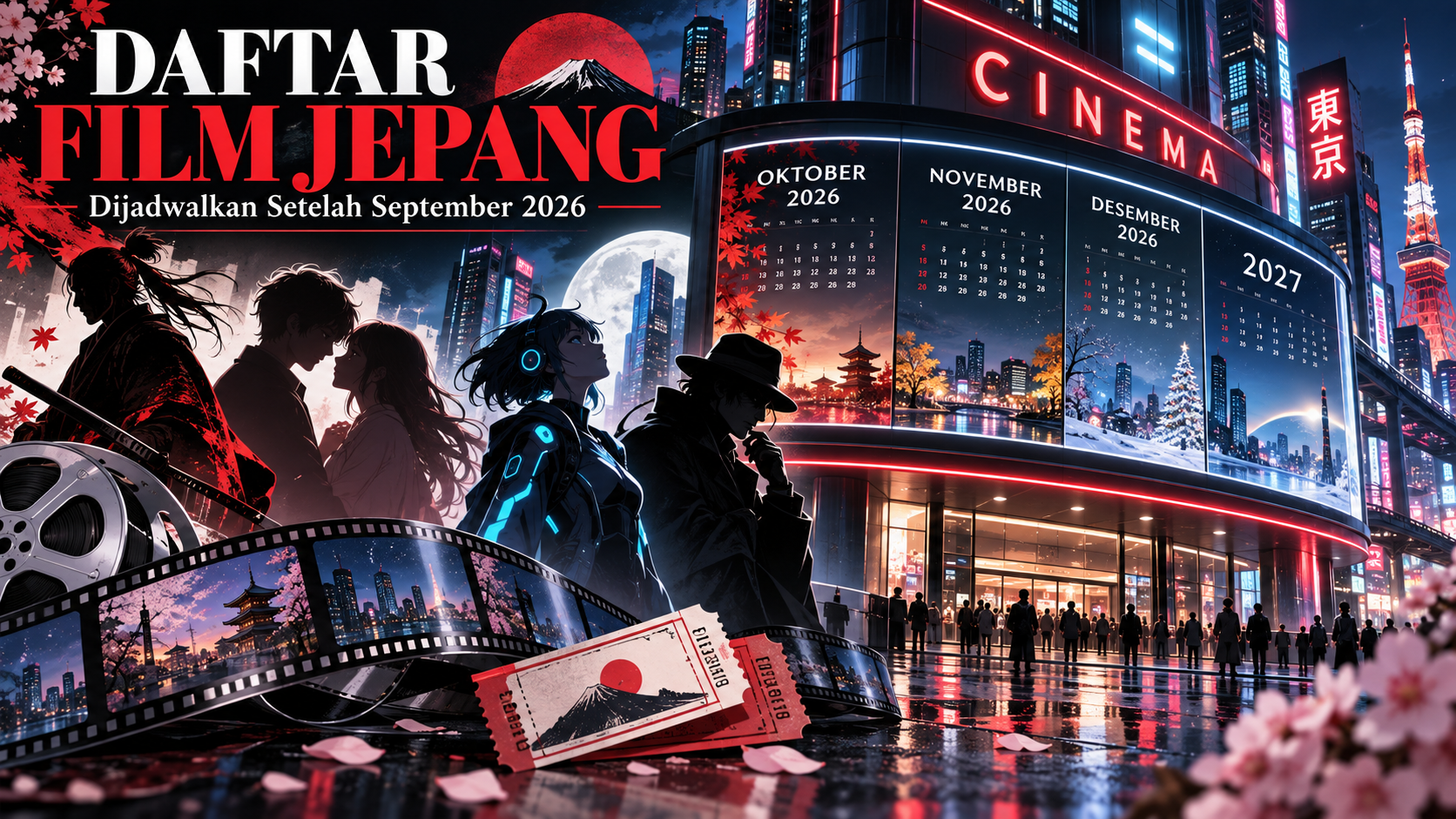 Daftar Film Jepang yang Dijadwalkan Setelah September 2026 - jepang