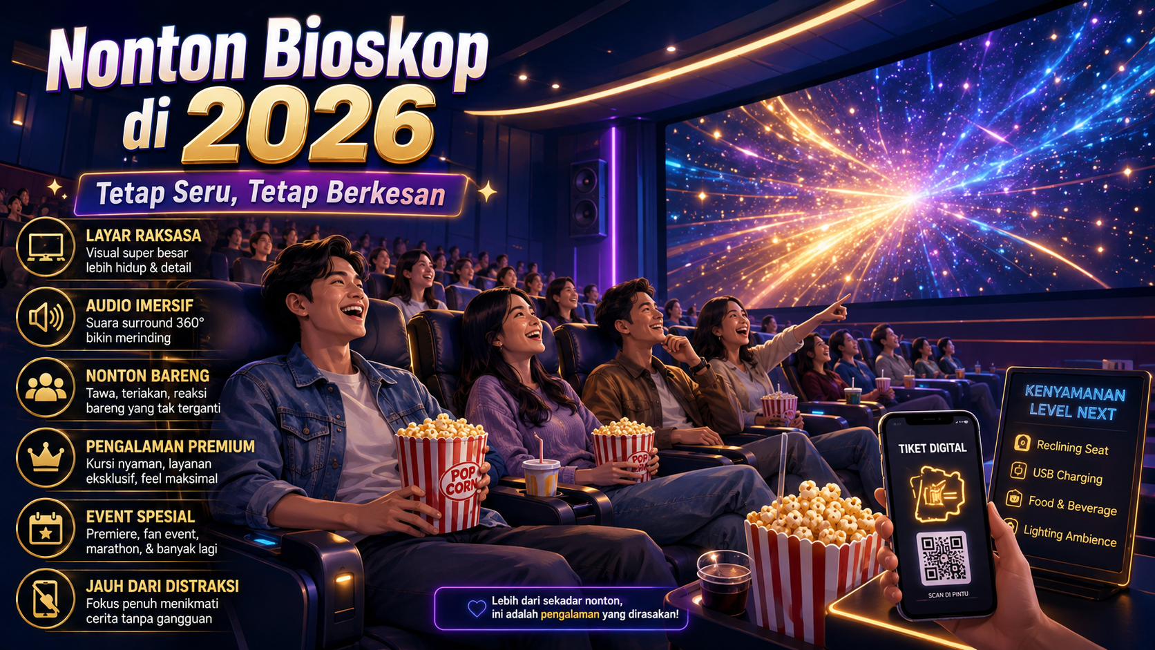 Kenapa Nonton Bioskop Masih Jadi Pilihan Seru di 2026? - film