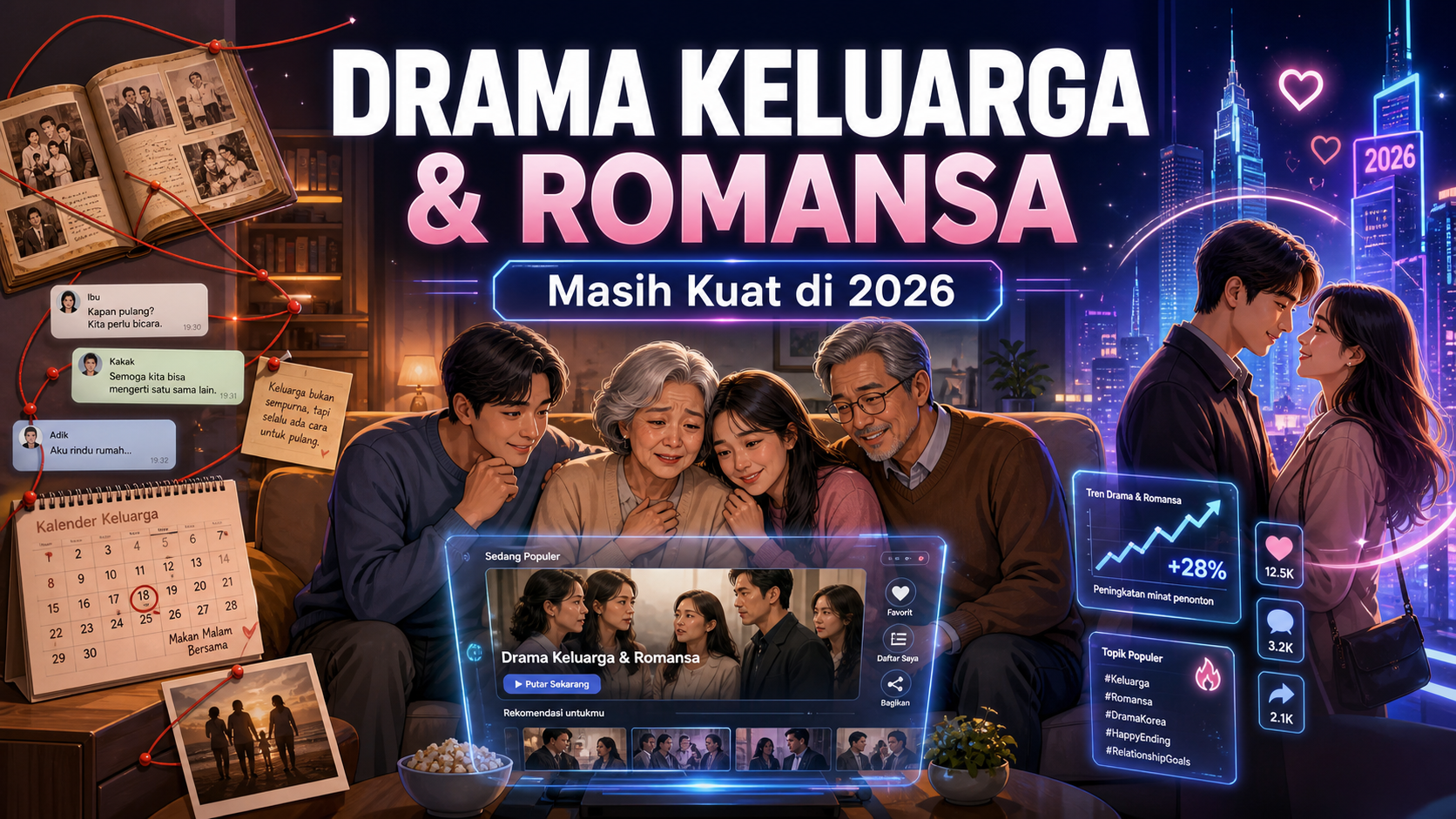 Mengapa Drama Keluarga dan Romansa Masih Kuat di 2026? - film
