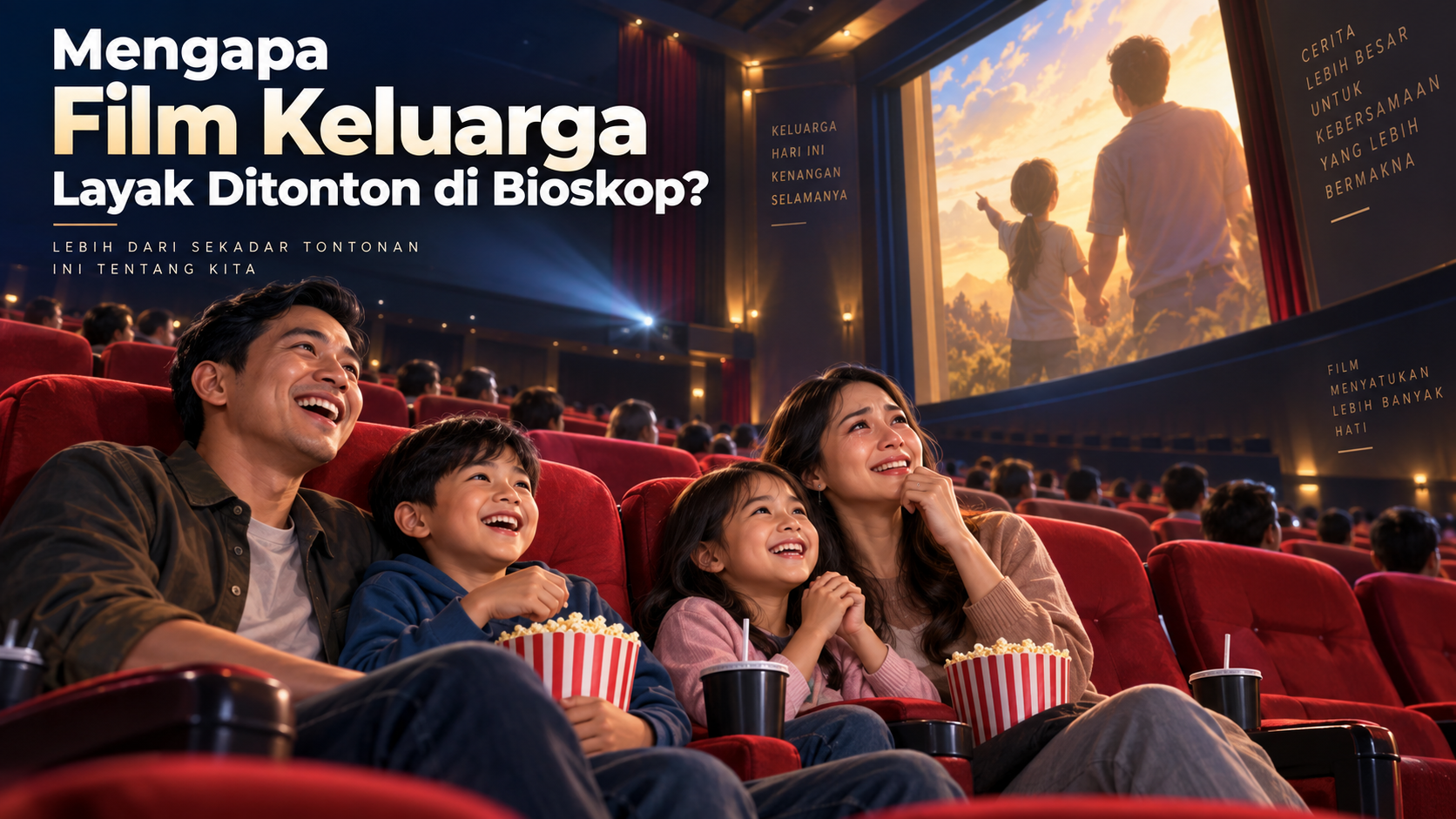 Mengapa Film Keluarga Layak Ditonton di Bioskop? - film