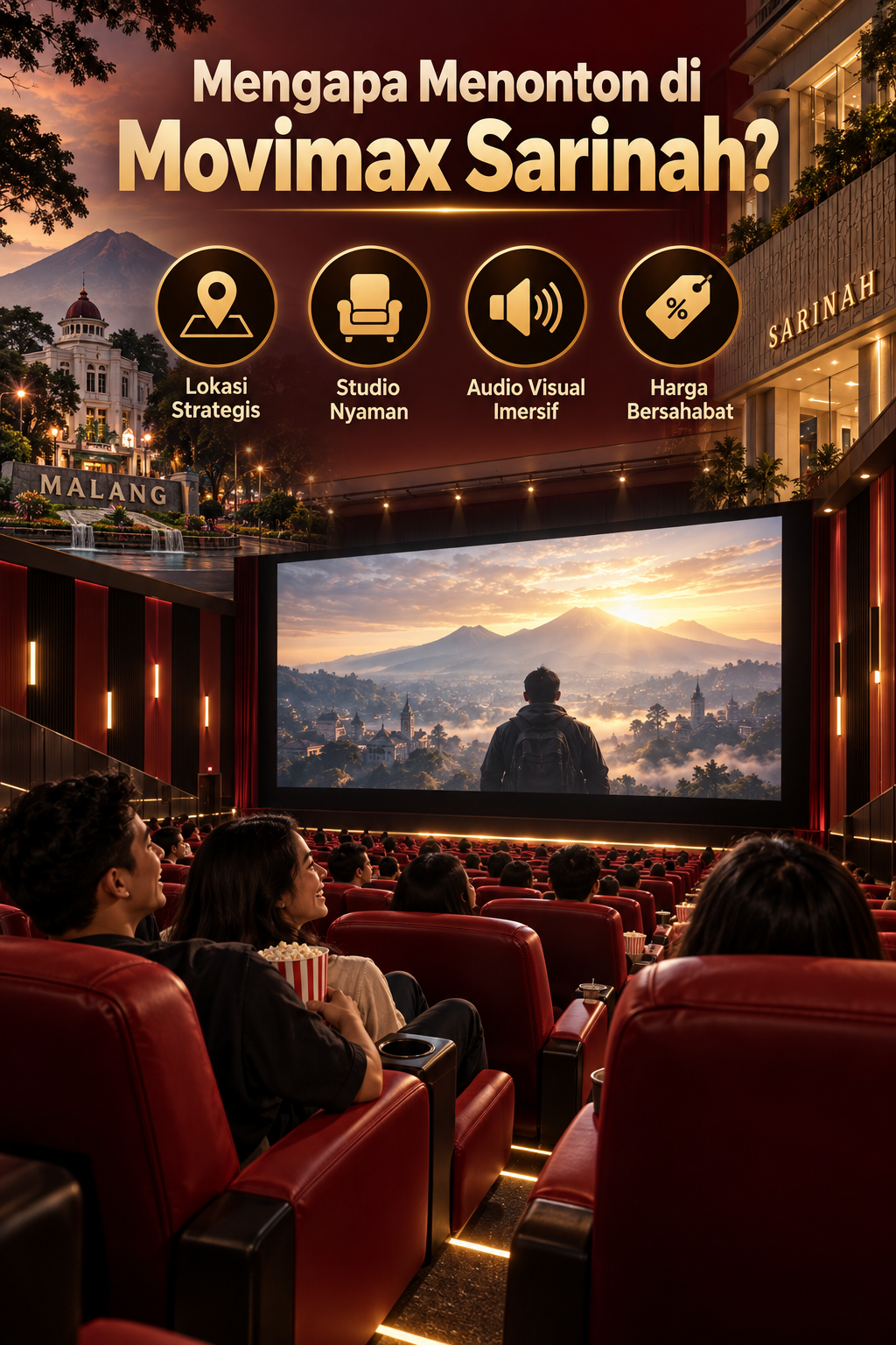 Mengapa Menonton di Movimax Sarinah? - movimax