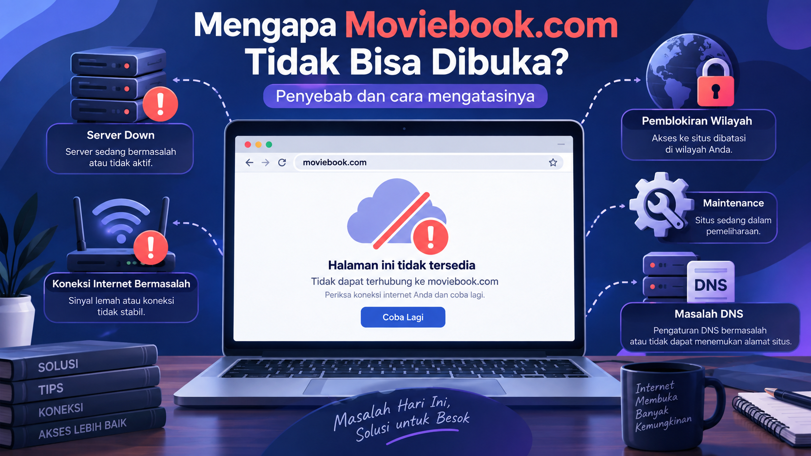 Mengapa Moviebook.com Tidak Bisa Dibuka? - moviebook