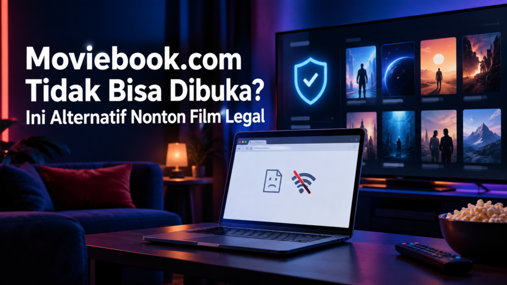 moviebook - Moviebook.com Tidak Bisa Dibuka? Ini Alternatif Nonton Film Legal