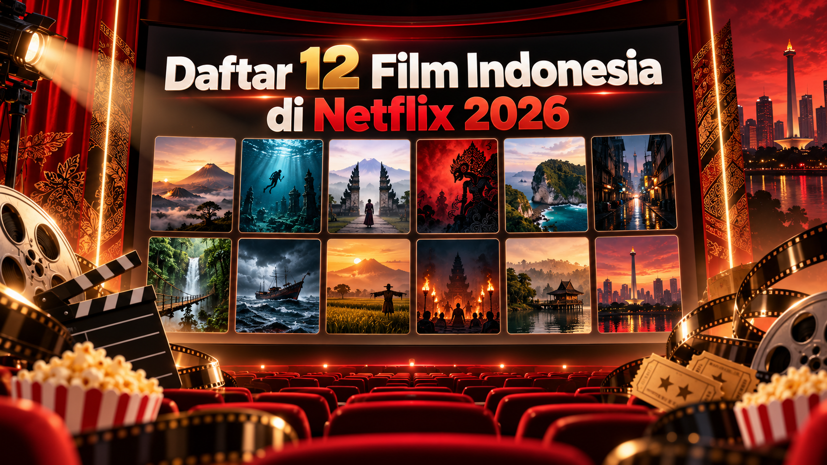 Daftar 12 Film Indonesia di Netflix 2026 - film