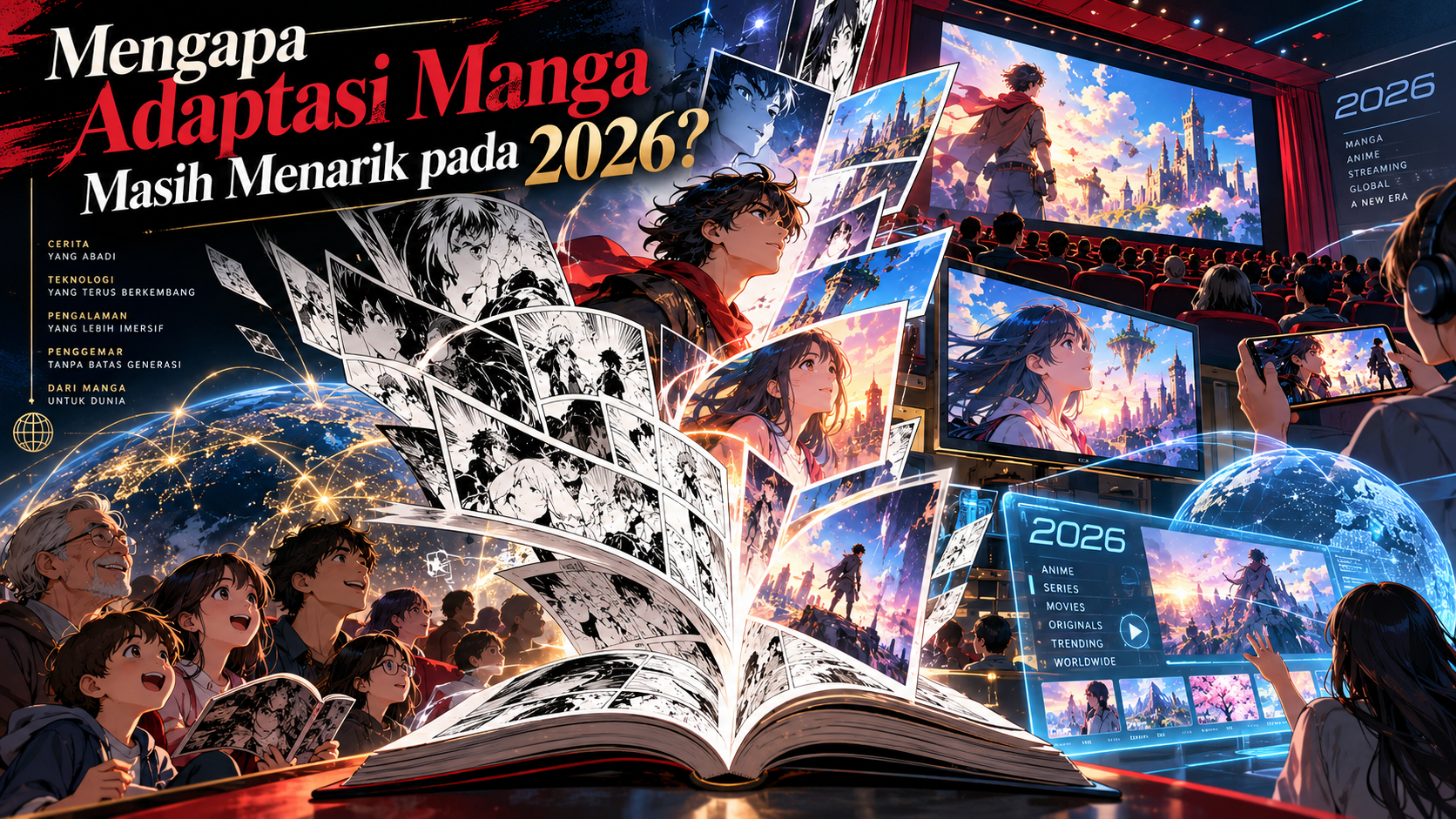 Mengapa Adaptasi Manga Masih Menarik pada 2026? - jepang
