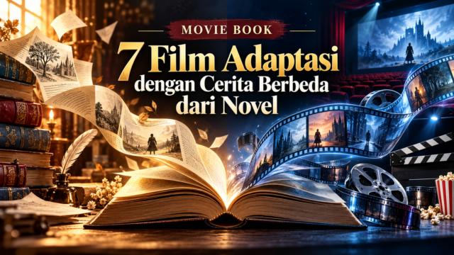 movie - Movie Book: 7 Film Adaptasi dengan Cerita Berbeda dari Novel