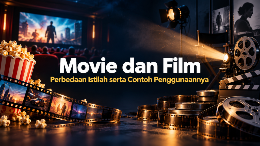 movie - Movie dan Film: Perbedaan Istilah serta Contoh Penggunaannya