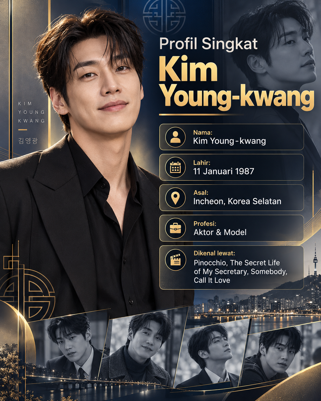 Profil Singkat Kim Young-kwang - kim