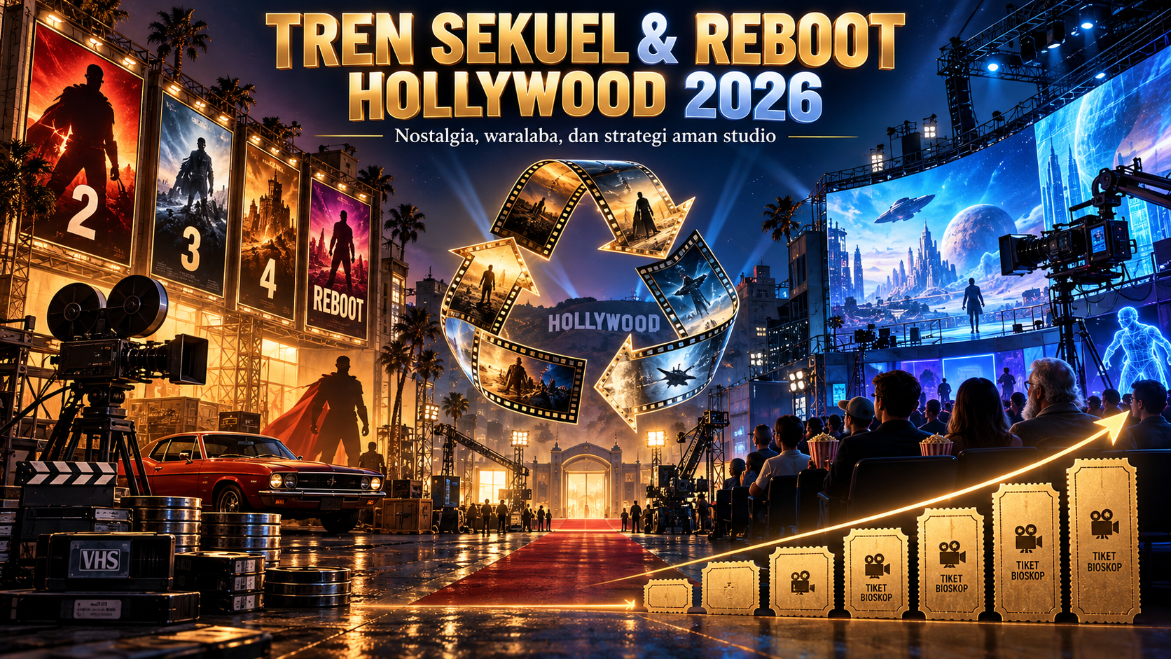 Tren Sekuel dan Reboot Hollywood pada 2026 - film
